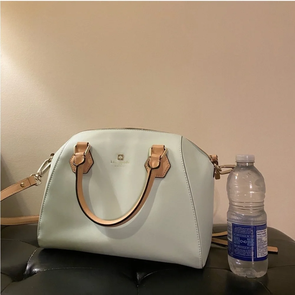 Kate Spade Parnell Street Pippa Crossbody Satchel Bag - Mint Mojito Green